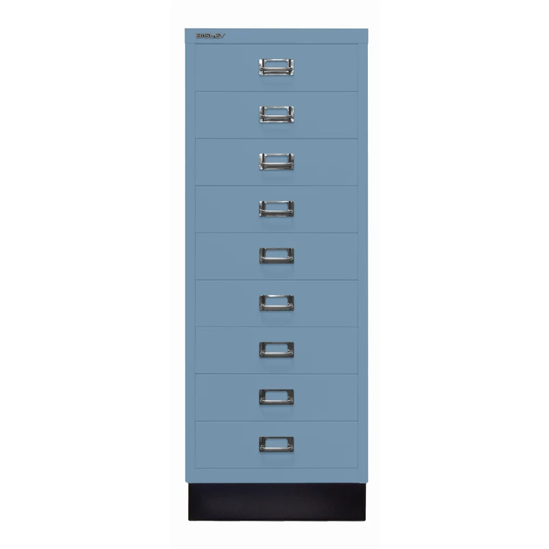 Bisley MultiDrawer™ | Inkl. Sockel, DIN A3, 9 Schubladen