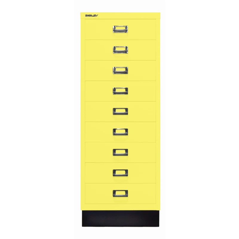 Bisley MultiDrawer™ | Inkl. Sockel, DIN A3, 9 Schubladen