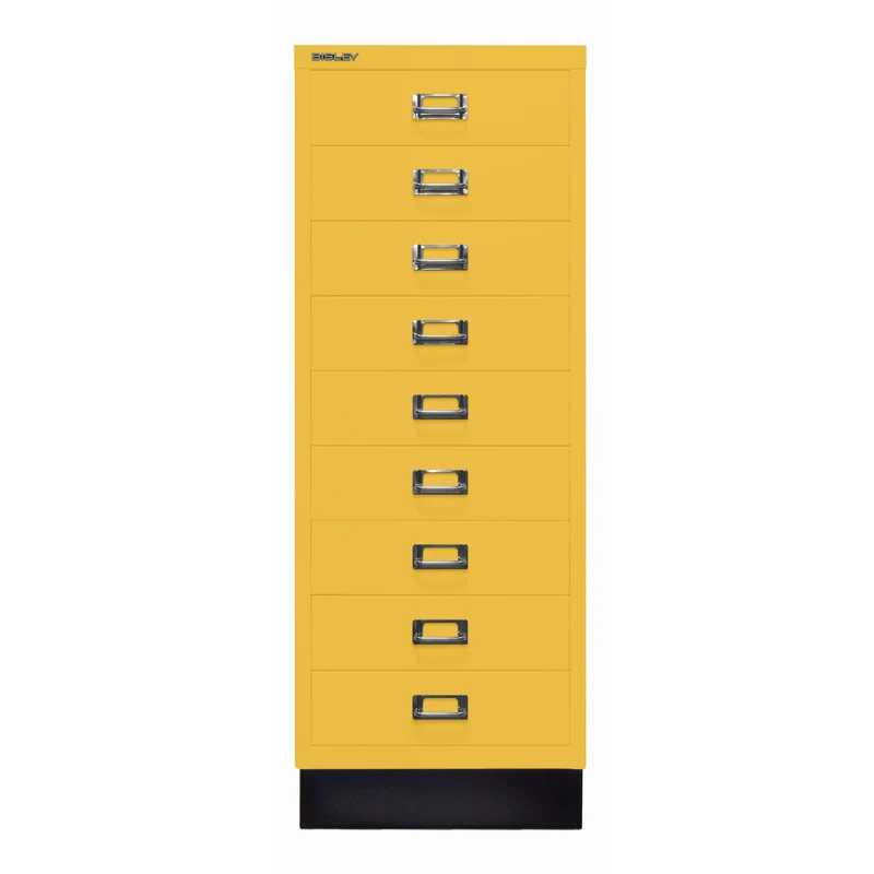 Bisley MultiDrawer™ | Inkl. Sockel, DIN A3, 9 Schubladen