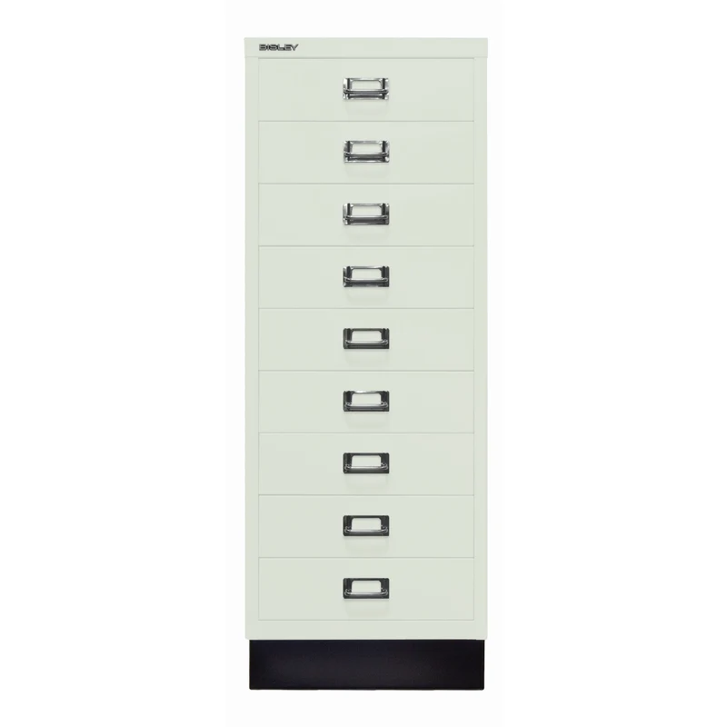 Bisley MultiDrawer™ | Inkl. Sockel, DIN A3, 9 Schubladen