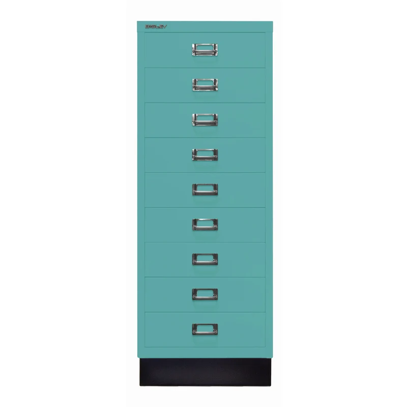 Bisley MultiDrawer™ | Inkl. Sockel, DIN A3, 9 Schubladen