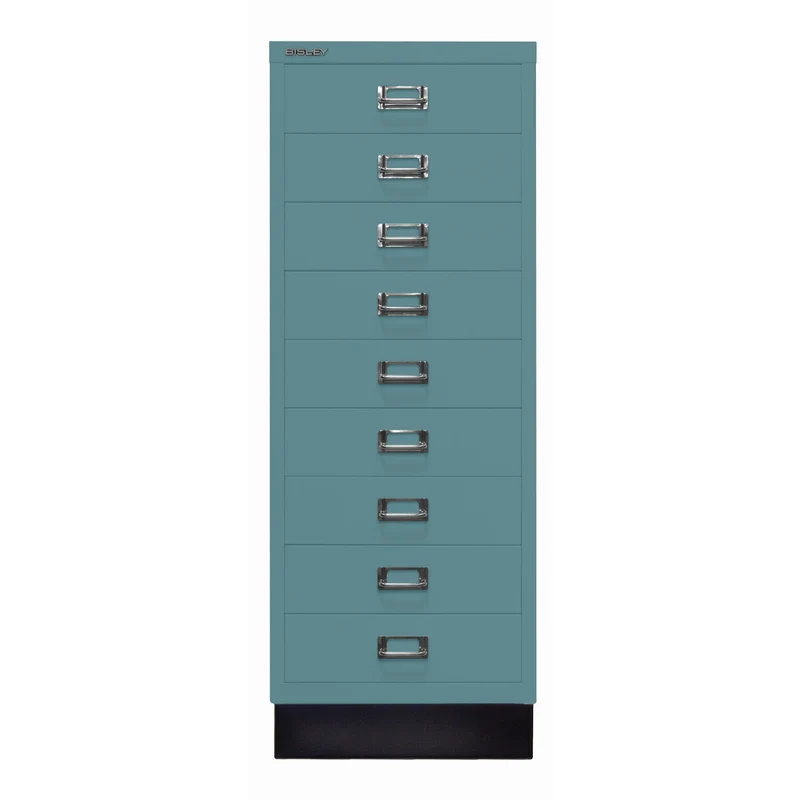 Bisley MultiDrawer™ | Inkl. Sockel, DIN A3, 9 Schubladen