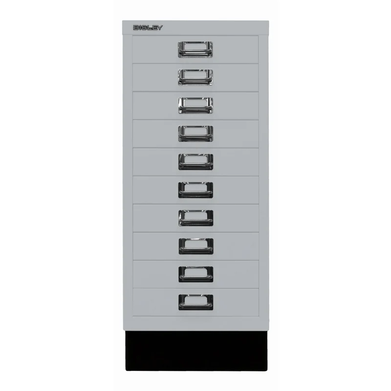 Bisley MultiDrawer™ | Inkl. Sockel, DIN A4, 10 Schubladen