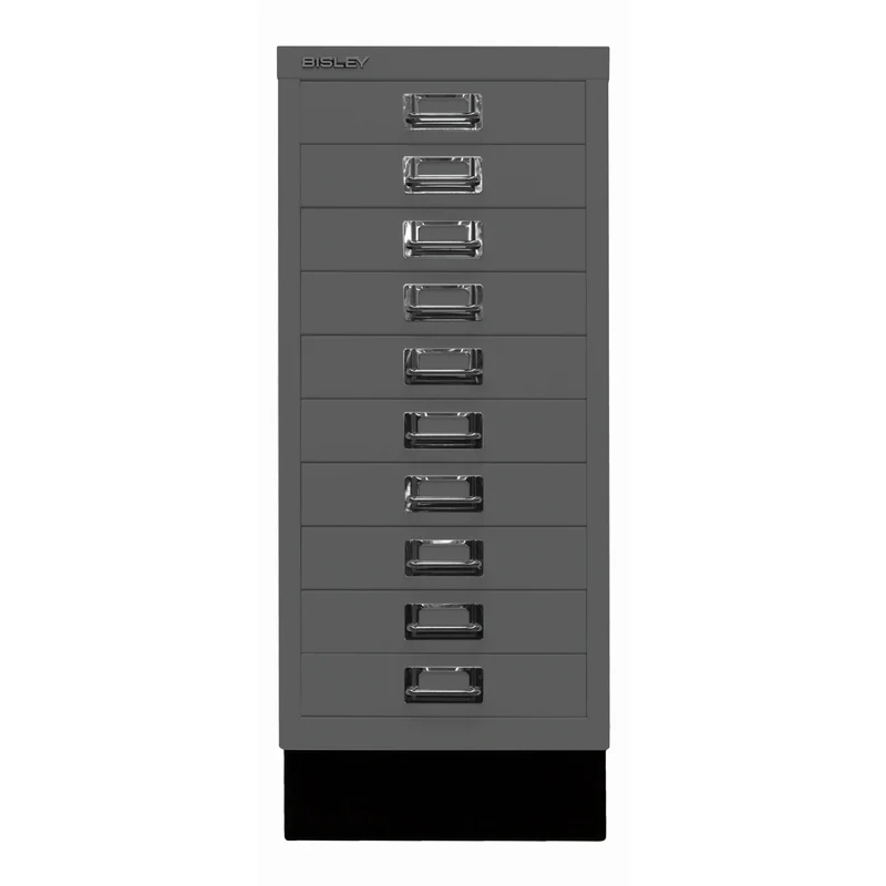 Bisley MultiDrawer™ | Inkl. Sockel, DIN A4, 10 Schubladen