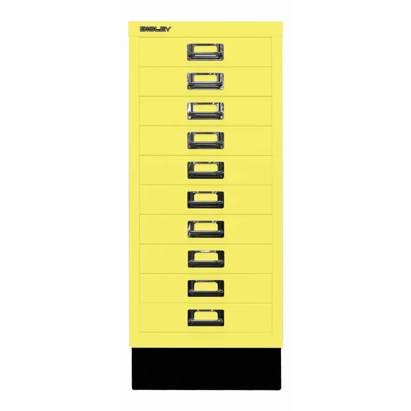 Bisley MultiDrawer™ | Inkl. Sockel, DIN A4, 10 Schubladen