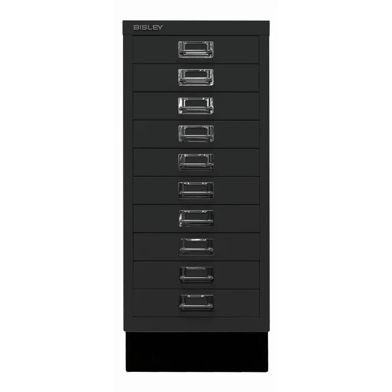 Bisley MultiDrawer™ | Inkl. Sockel, DIN A4, 10 Schubladen