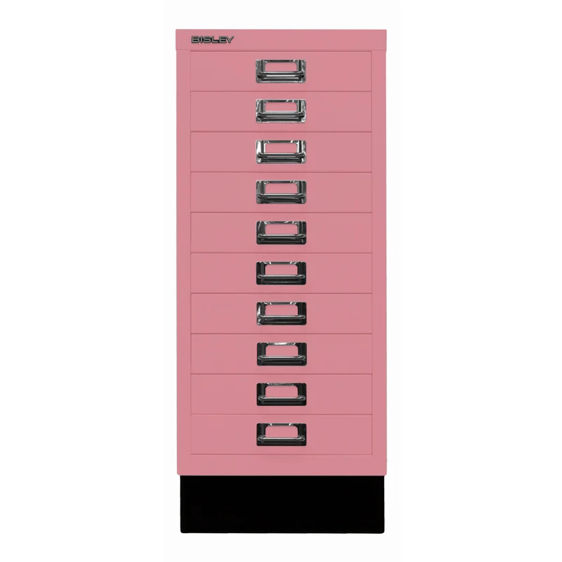 Bisley MultiDrawer™ | Inkl. Sockel, DIN A4, 10 Schubladen
