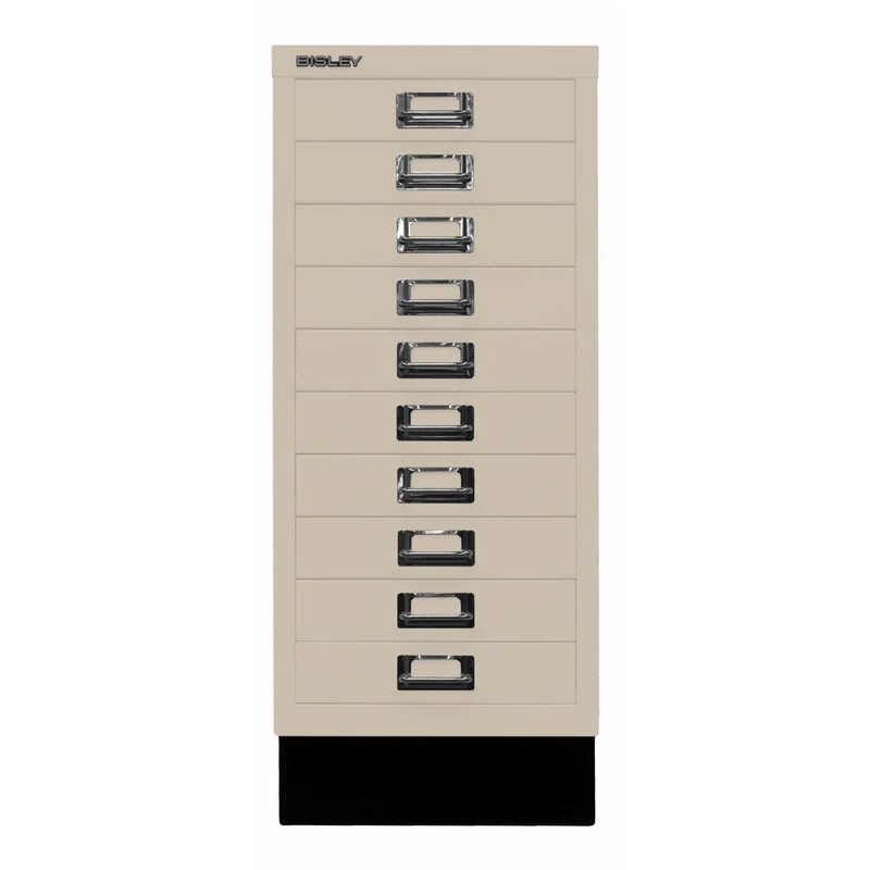 Bisley MultiDrawer™ | Inkl. Sockel, DIN A4, 10 Schubladen
