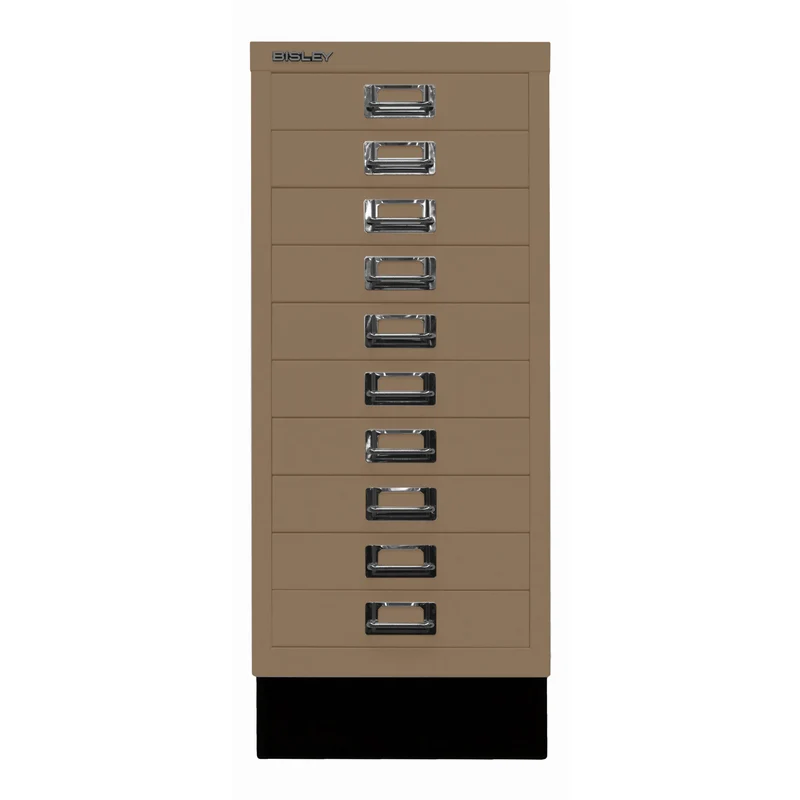 Bisley MultiDrawer™ | Inkl. Sockel, DIN A4, 10 Schubladen