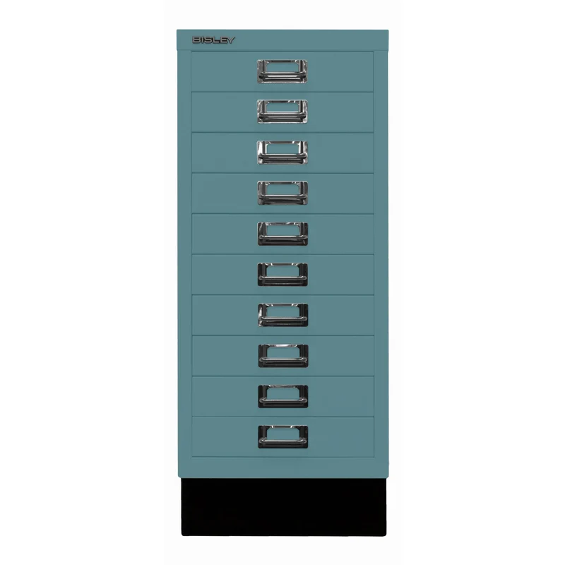 Bisley MultiDrawer™ | Inkl. Sockel, DIN A4, 10 Schubladen