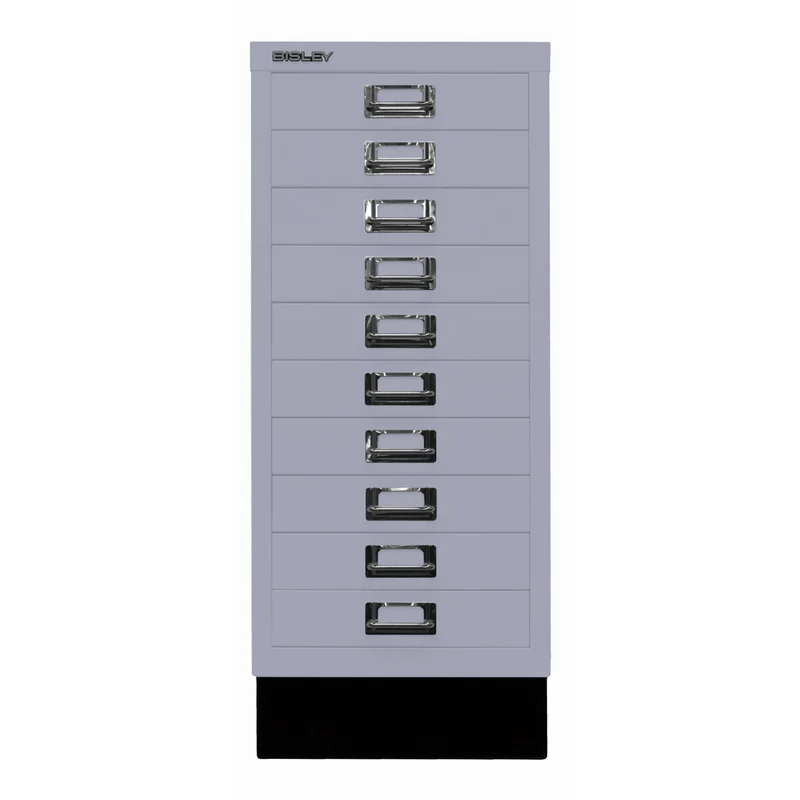Bisley MultiDrawer™ | Inkl. Sockel, DIN A4, 10 Schubladen