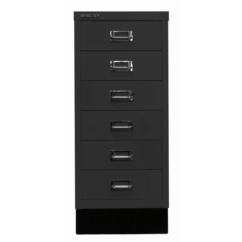 Bisley MultiDrawer™ | Inkl. Sockel, DIN A4, 6 Schubladen
