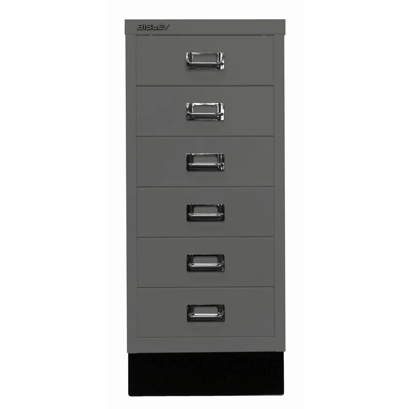 Bisley MultiDrawer™ | Inkl. Sockel, DIN A4, 6 Schubladen
