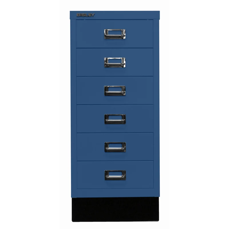 Bisley MultiDrawer™ | Inkl. Sockel, DIN A4, 6 Schubladen
