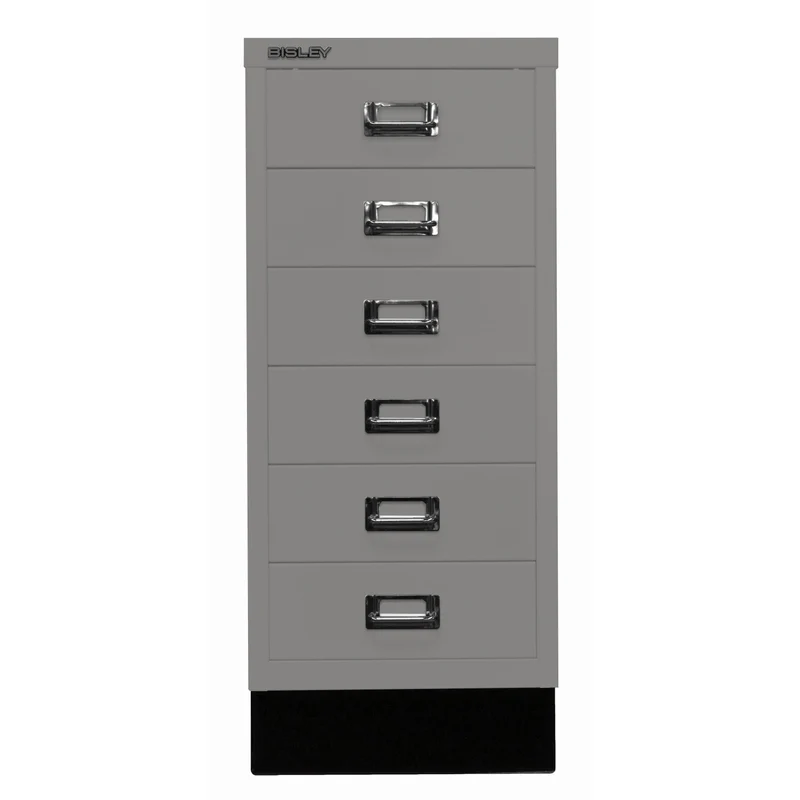 Bisley MultiDrawer™ | Inkl. Sockel, DIN A4, 6 Schubladen