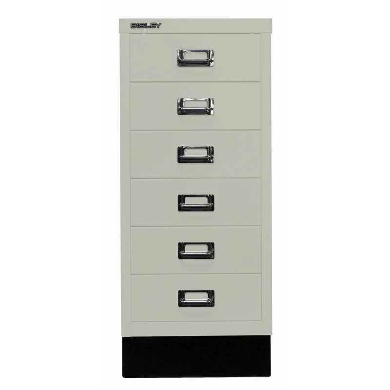 Bisley MultiDrawer™ | Inkl. Sockel, DIN A4, 6 Schubladen