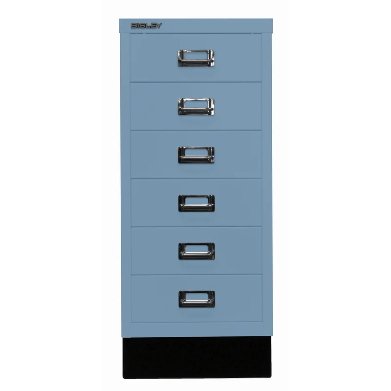 Bisley MultiDrawer™ | Inkl. Sockel, DIN A4, 6 Schubladen