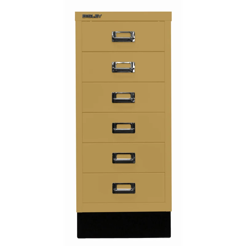 Bisley MultiDrawer™ | Inkl. Sockel, DIN A4, 6 Schubladen