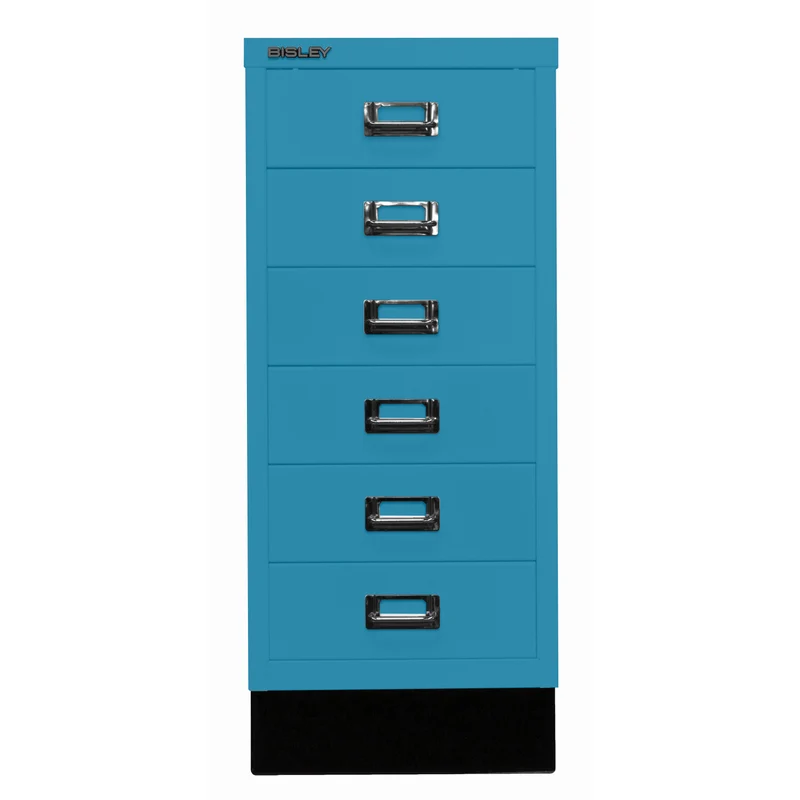 Bisley MultiDrawer™ | Inkl. Sockel, DIN A4, 6 Schubladen
