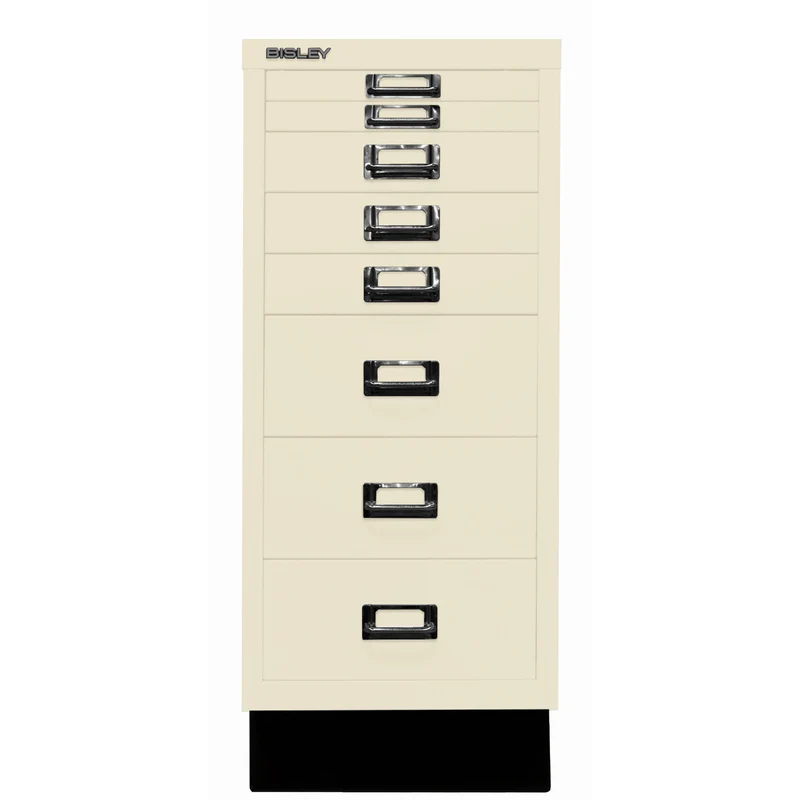 Bisley MultiDrawer™ | Inkl. Sockel, DIN A4, 8 Schubladen