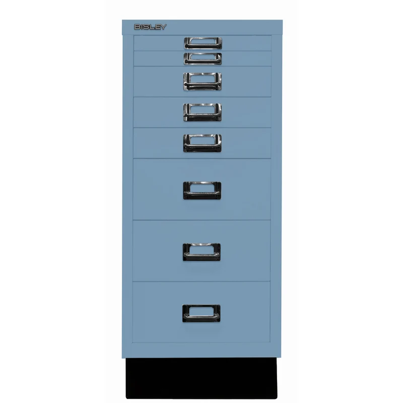 Bisley MultiDrawer™ | Inkl. Sockel, DIN A4, 8 Schubladen