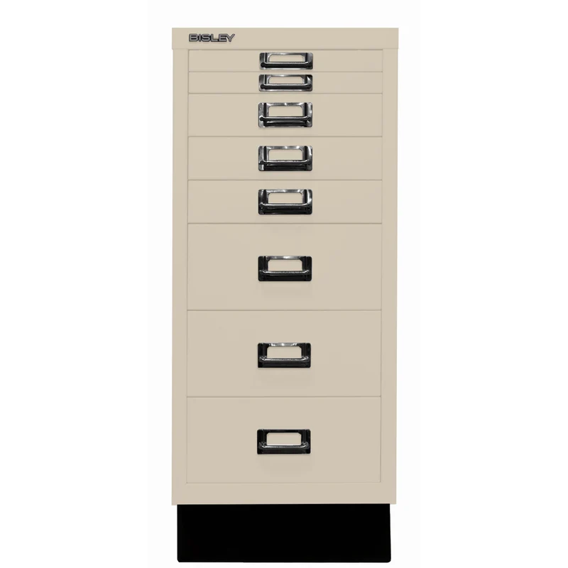 Bisley MultiDrawer™ | Inkl. Sockel, DIN A4, 8 Schubladen