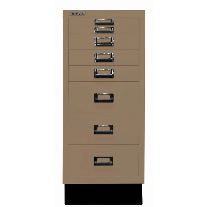 Bisley MultiDrawer™ | Inkl. Sockel, DIN A4, 8 Schubladen
