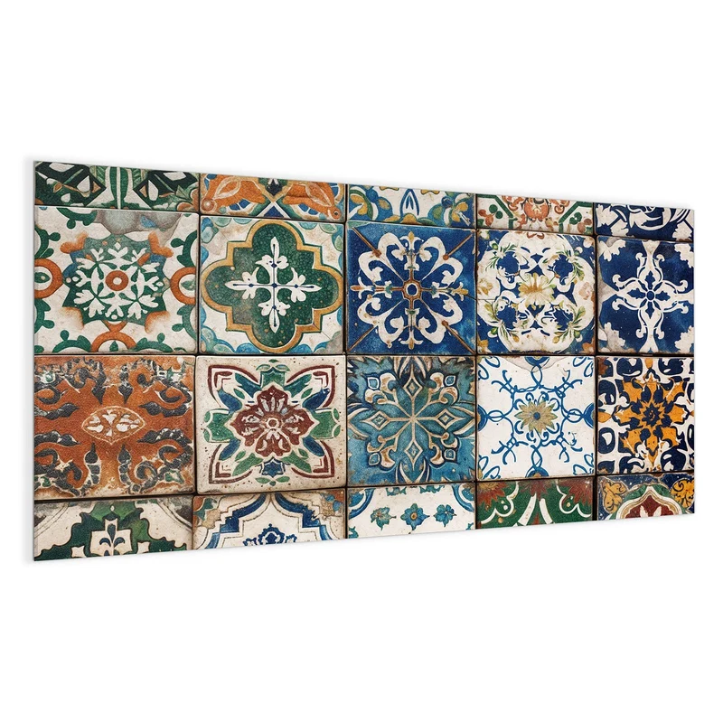 Magnettafel - Mediterrane Fliesen