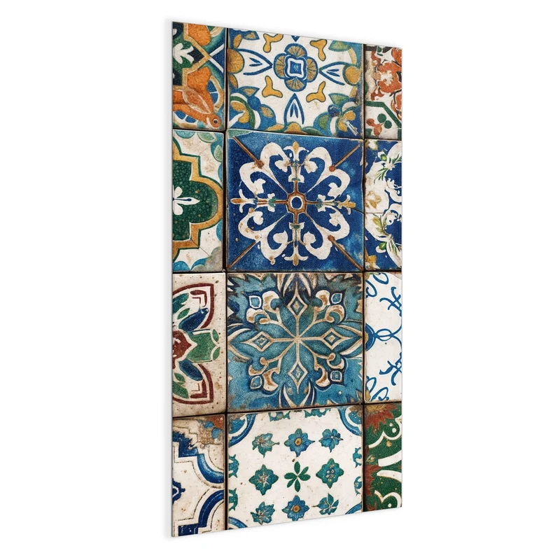 Magnettafel - Mediterrane Fliesen