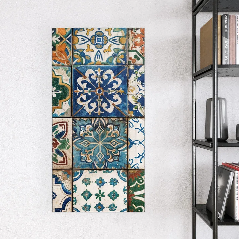Magnettafel - Mediterrane Fliesen