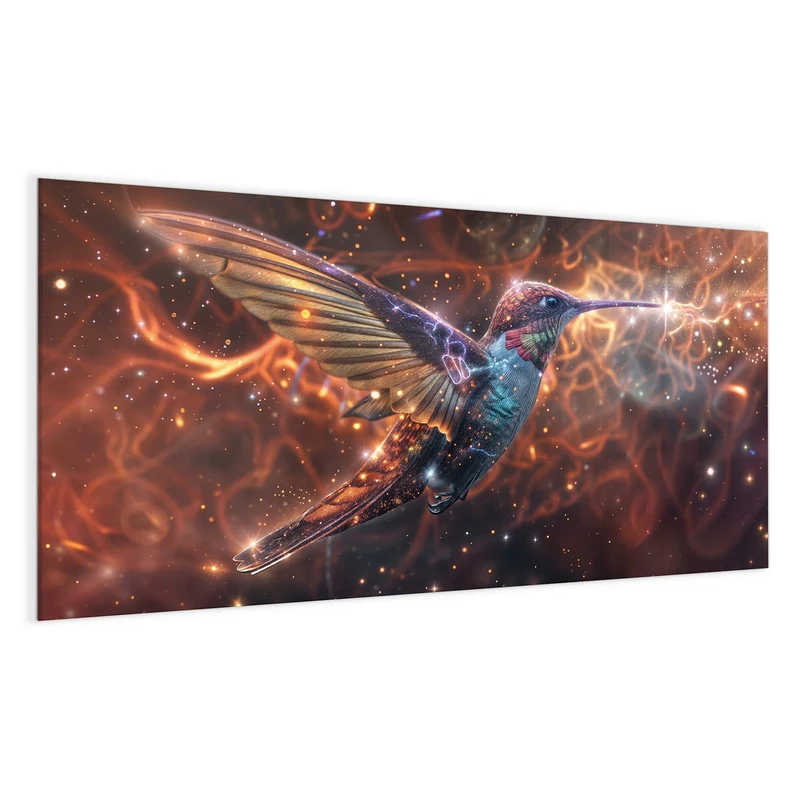 Magnettafel - Schimmernder Kolibri