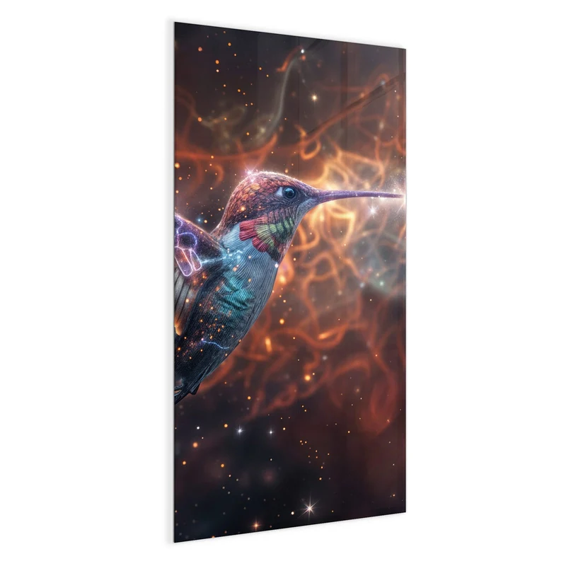 Magnettafel - Schimmernder Kolibri