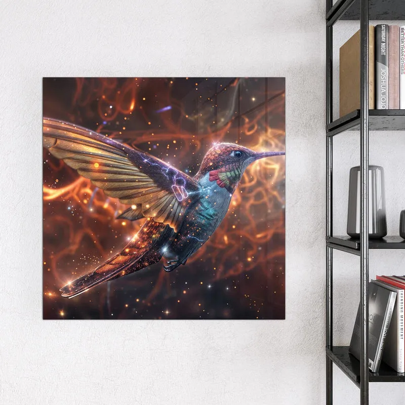 Magnettafel - Schimmernder Kolibri