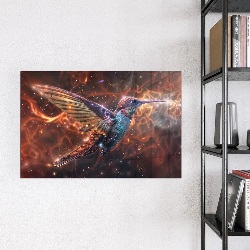 Magnettafel - Schimmernder Kolibri