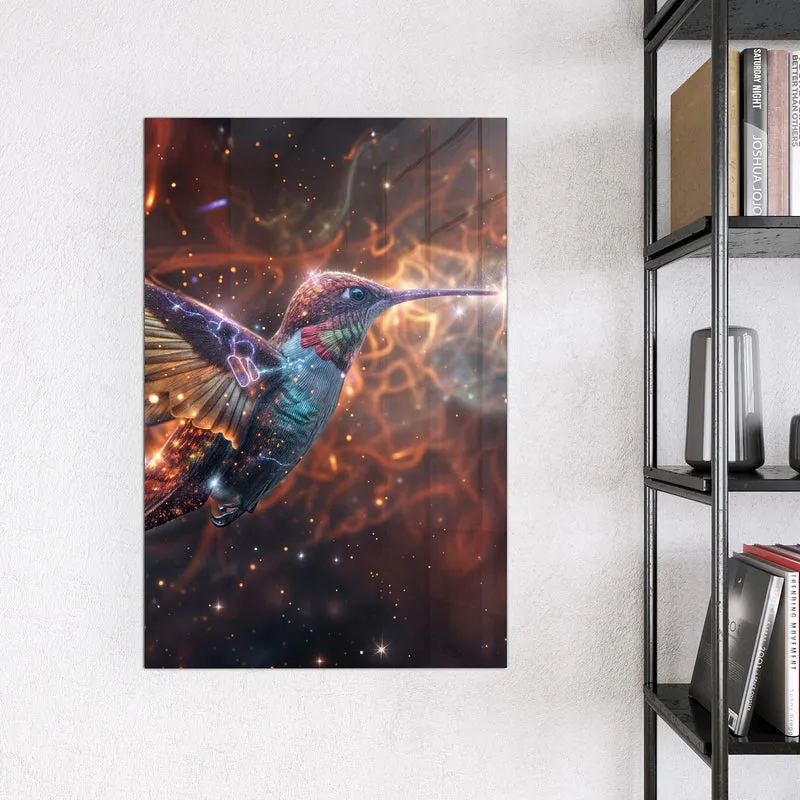 Magnettafel - Schimmernder Kolibri