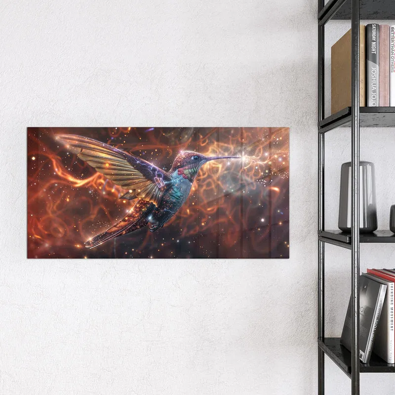 Magnettafel - Schimmernder Kolibri