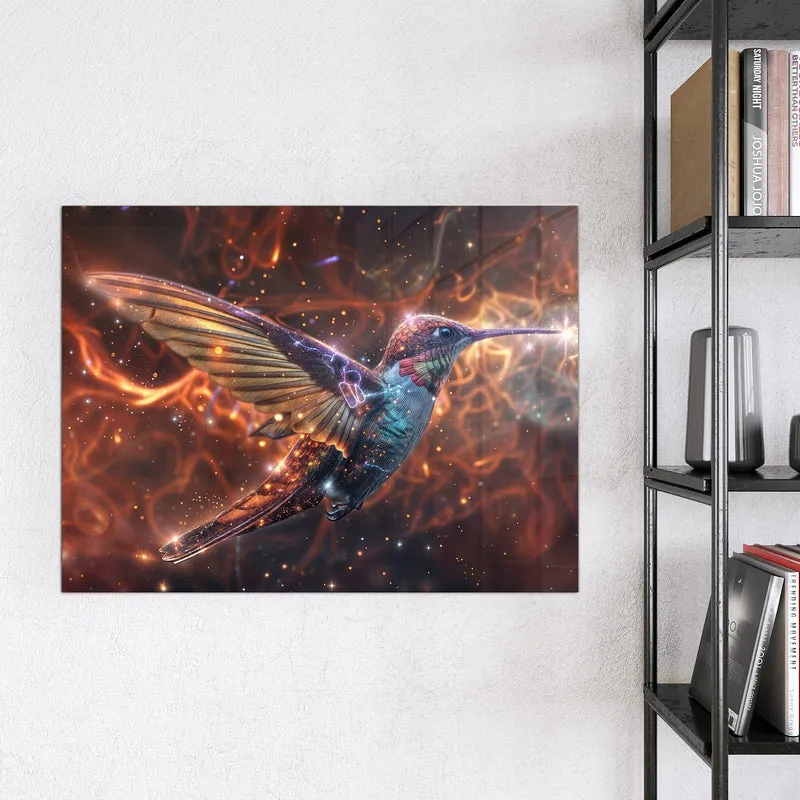 Magnettafel - Schimmernder Kolibri