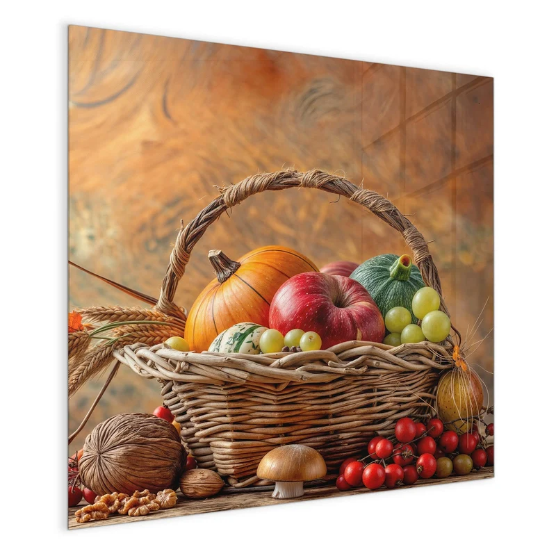 Magnettafel - Herbstlicher Korb