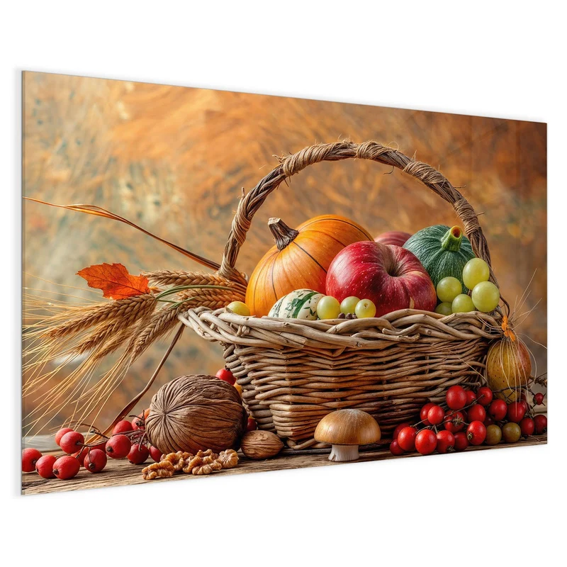 Magnettafel - Herbstlicher Korb