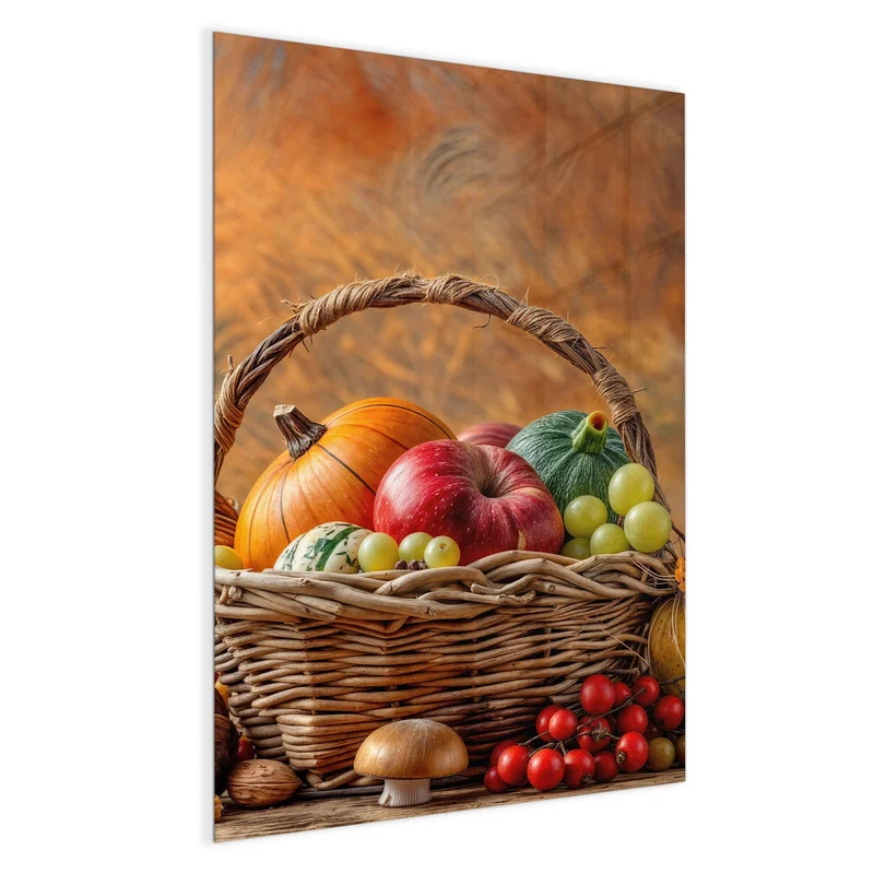 Magnettafel - Herbstlicher Korb