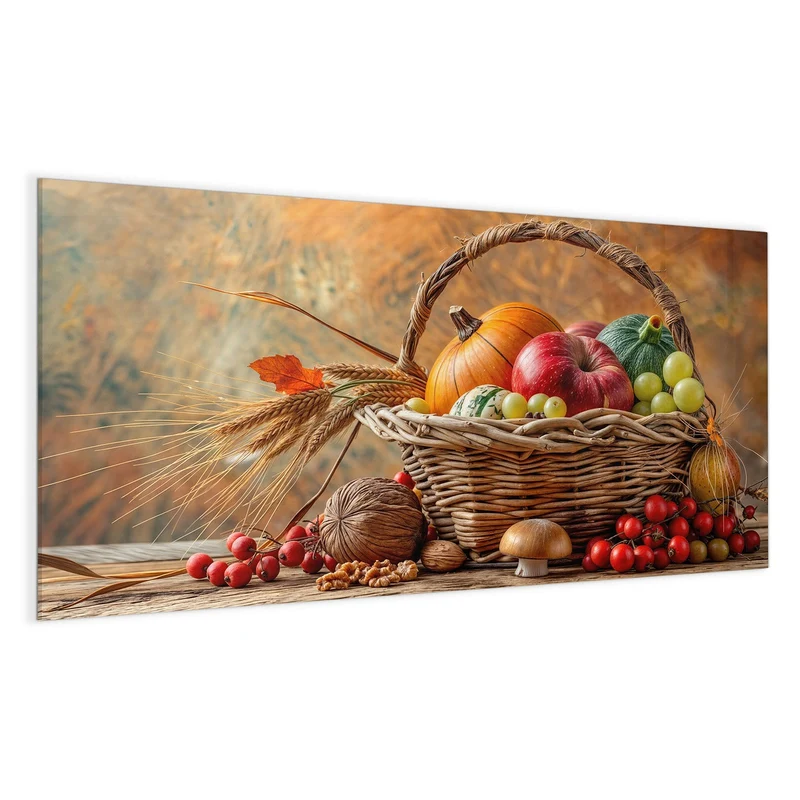 Magnettafel - Herbstlicher Korb