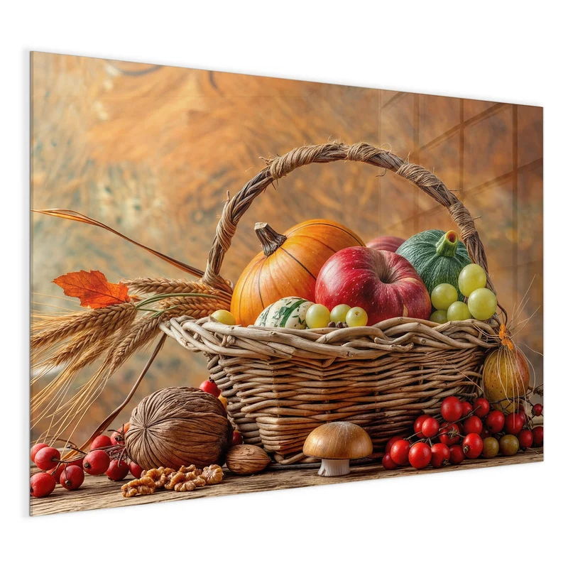 Magnettafel - Herbstlicher Korb