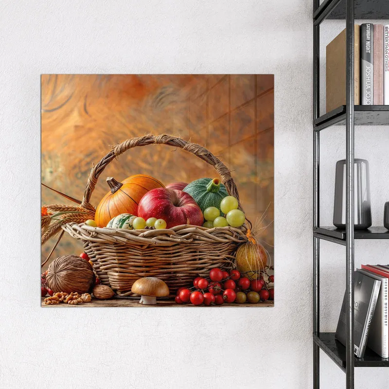 Magnettafel - Herbstlicher Korb