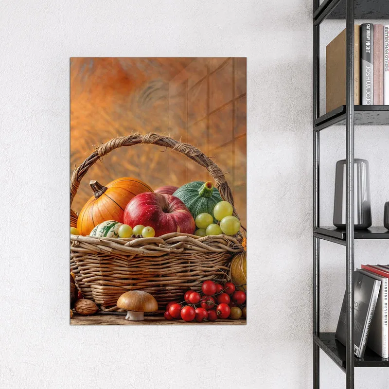 Magnettafel - Herbstlicher Korb