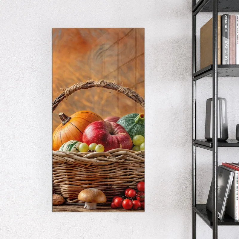 Magnettafel - Herbstlicher Korb
