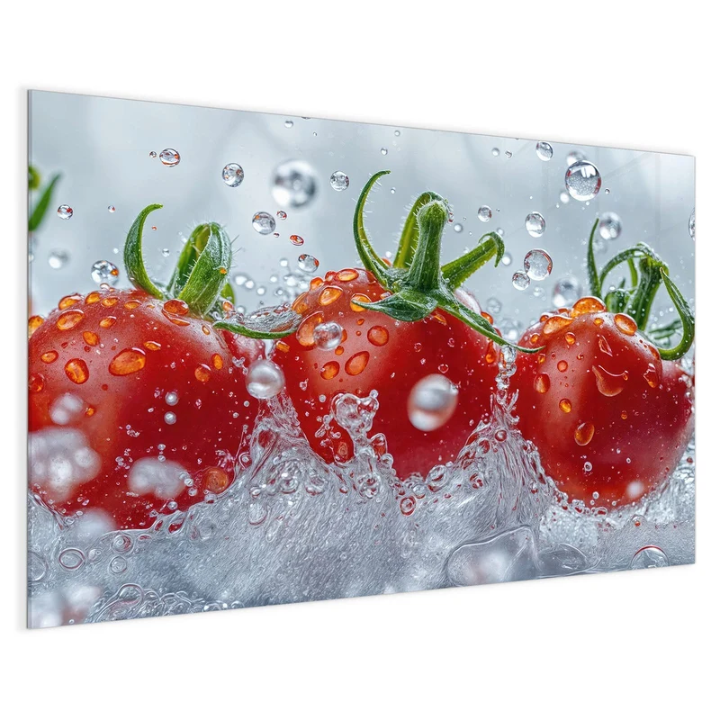 Magnettafel - Tomaten im Wasser