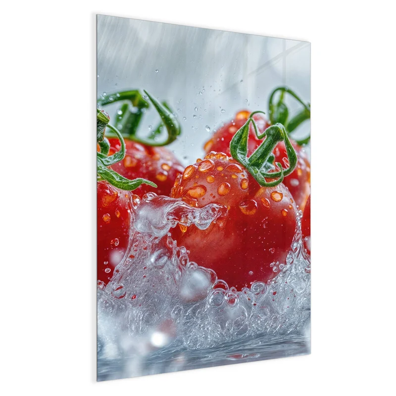 Magnettafel - Tomaten im Wasser