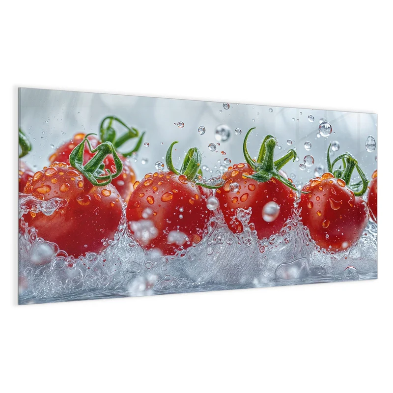 Magnettafel - Tomaten im Wasser