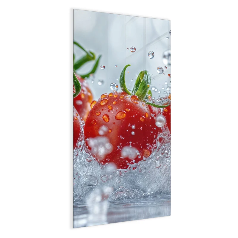 Magnettafel - Tomaten im Wasser