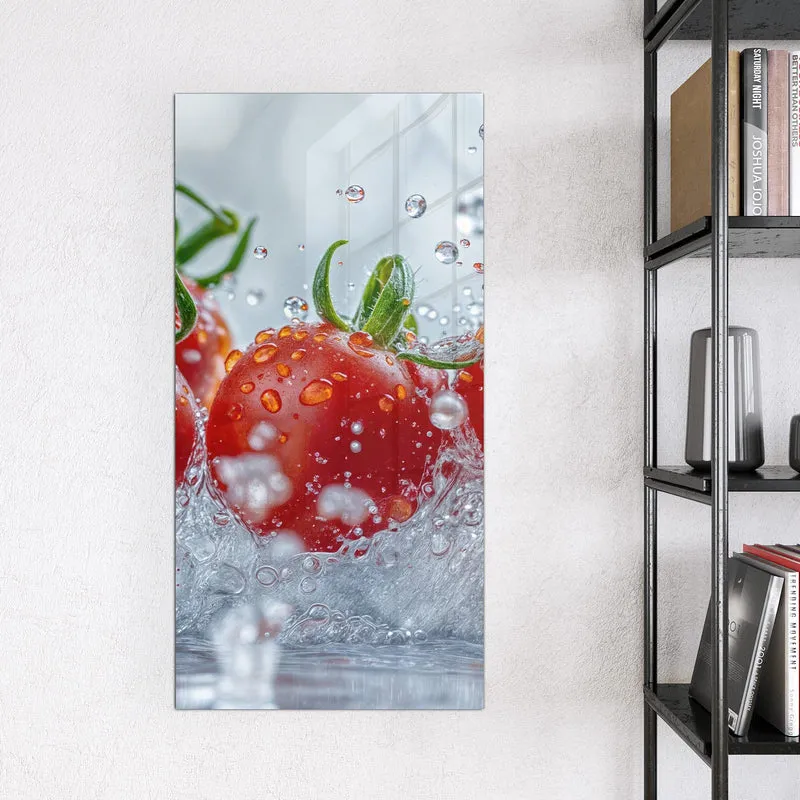Magnettafel - Tomaten im Wasser
